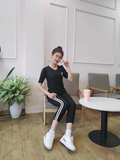 Combo Bộ thể thao tay lỡ
