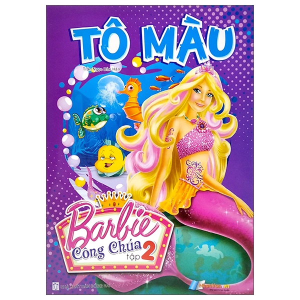 Sách Tô Màu Barbie Công Chúa - Tập 2