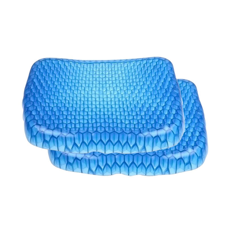 ĐỆM NGỒI 2 LỚP 3D THOÁNG KHÍ CHO NHỮNG NGƯỜI NGỒI LÂU - ĐỆM NGỒI SILICON MASSAGE KHÔNG ĐAU MỎI