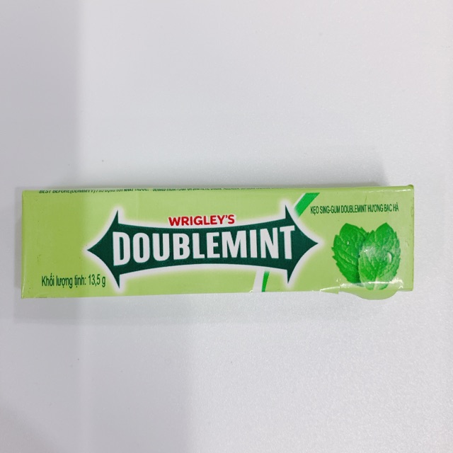 KẸO CAO SU/ SINGUM DOUBLEMINT THANH 13,5G