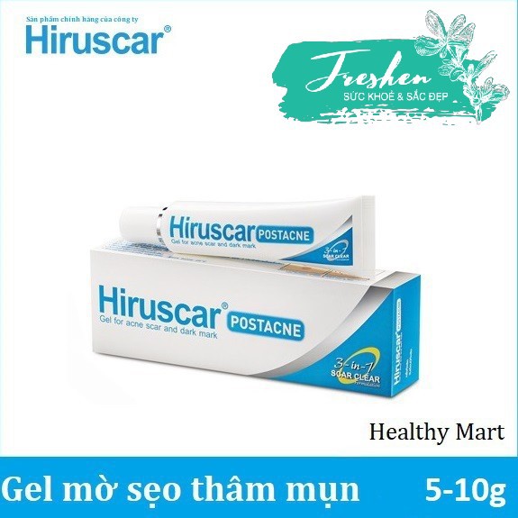 ✅(CHÍNH HÃNG) Hiruscar Post Acne - Gel Làm Mờ Sẹo Mụn Và Thâm Mụn