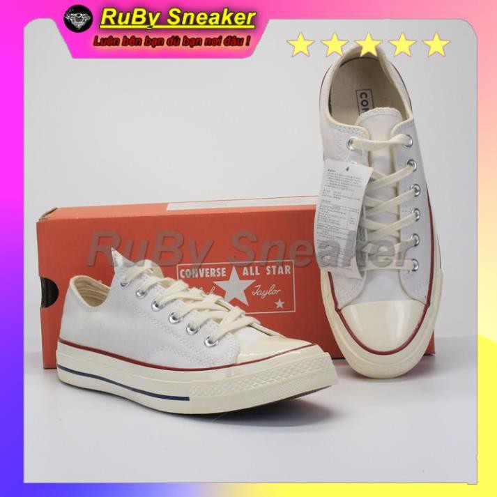 [FREE SHIP]  🔥Giày thể thao sneaker🔥CV converse 1970s thấp trắng🔥 dành cho cả nam và nữ đi đẹp