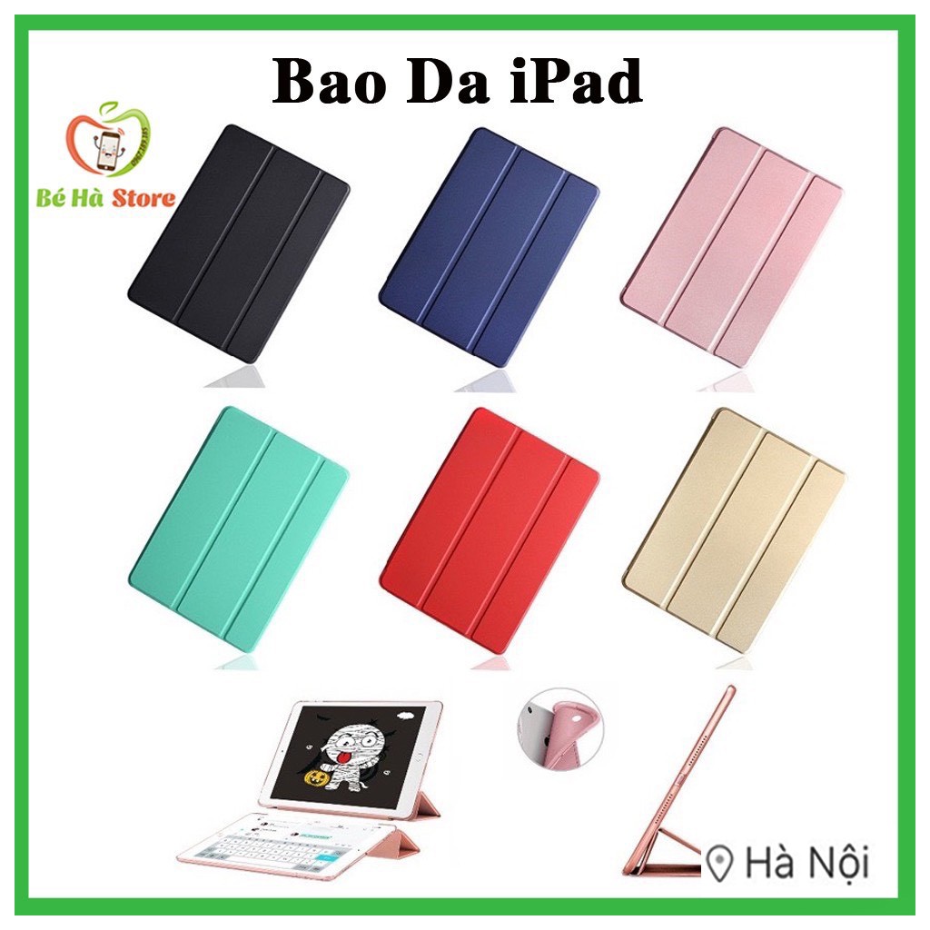 Bao Da TPU Cao Cấp, Kính Cường Lực Cho tất cả các dòng ipad