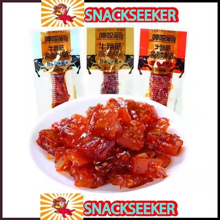 Gân bò cay tỏi ớt - MIAOFOOD - Gân bò cay dai dai, giòn giòn ăn vặt Trung Quốc
