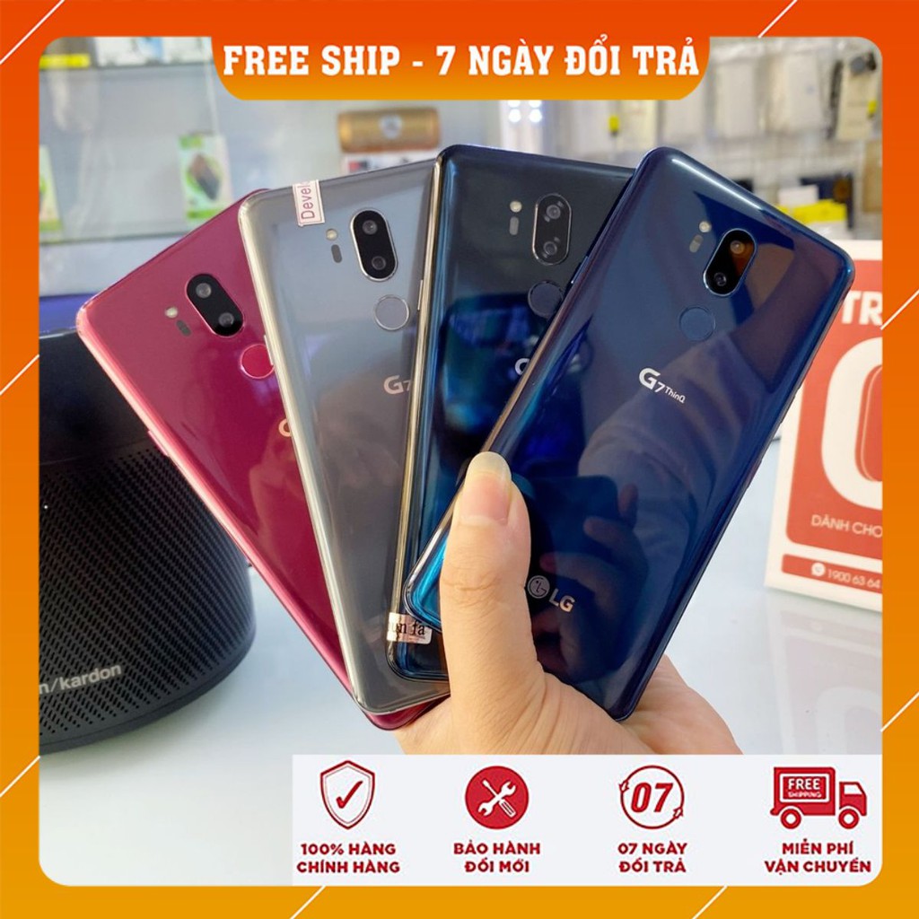 Điện thoại LG G7 ThinQ Màn Tai Thỏ 3K ZIN đẹp không tì vết Chip S845-Camera Kép AI cực chất | BigBuy360 - bigbuy360.vn