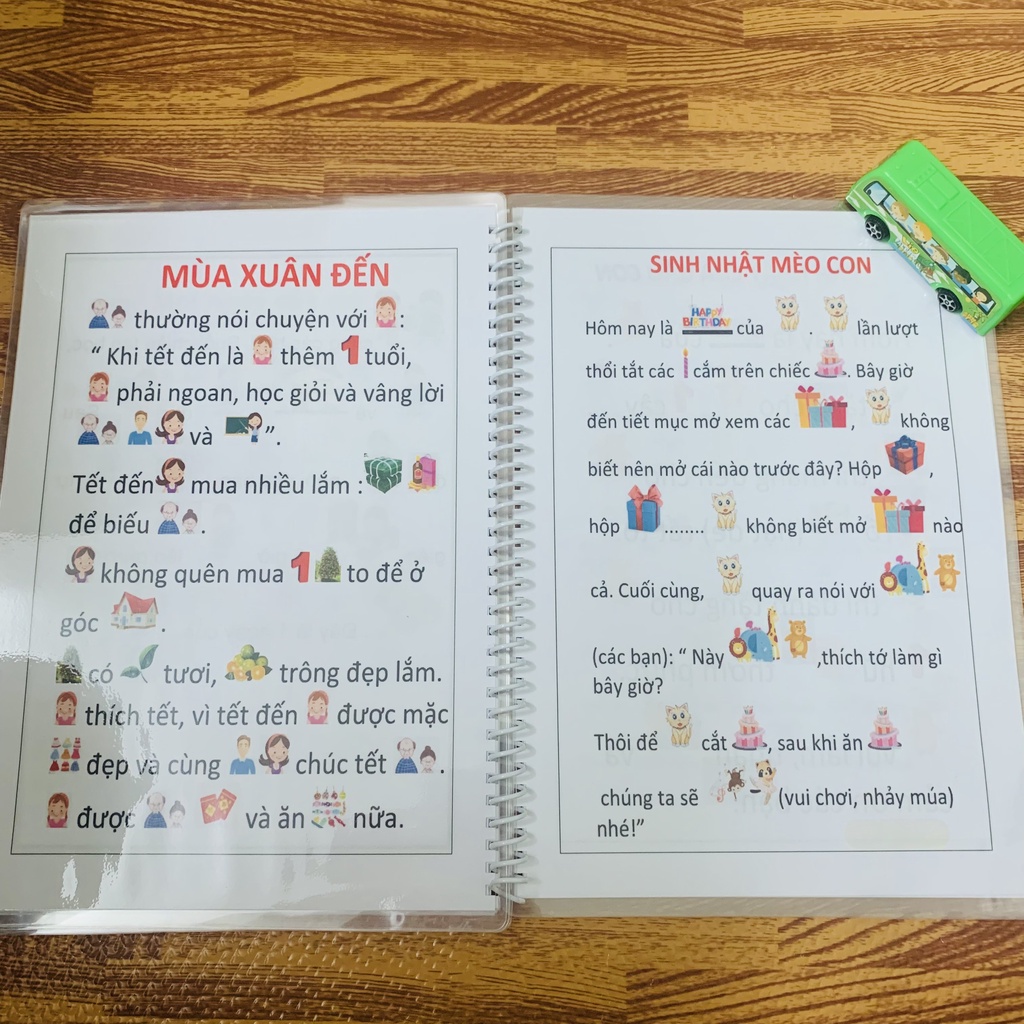 Học Liệu Tư Duy Tiềm Thức Cho Bé Ép Plastic Siêu Bền