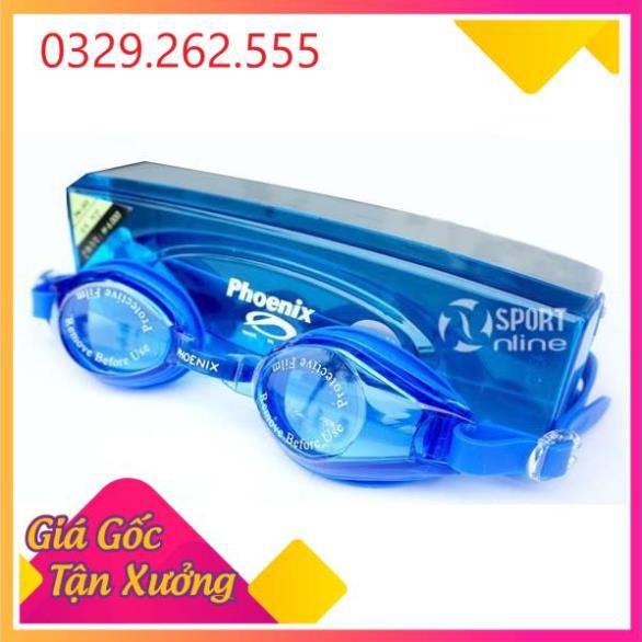 (Sale Khủng)  Kính bơi PHOENIX PN-203 - Kính đẹp, ôm mắt, không rỉ nước (Kèm hộp)