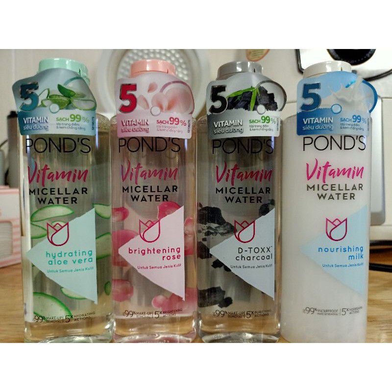 Nước tẩy trang làm sáng da Pond's White Beauty Micellar Water Vitamin 100ml | BigBuy360 - bigbuy360.vn