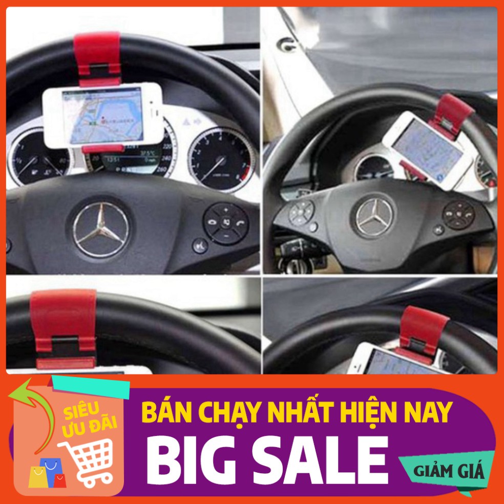 [FREE SHIP] 💥[GIÁ SIÊU RẺ]💥Giá Kẹp Điện Thoại Trên Vô Lăng Ô Tô Nhỏ Gọn Tiện Lợi💥SIÊU HOT💥