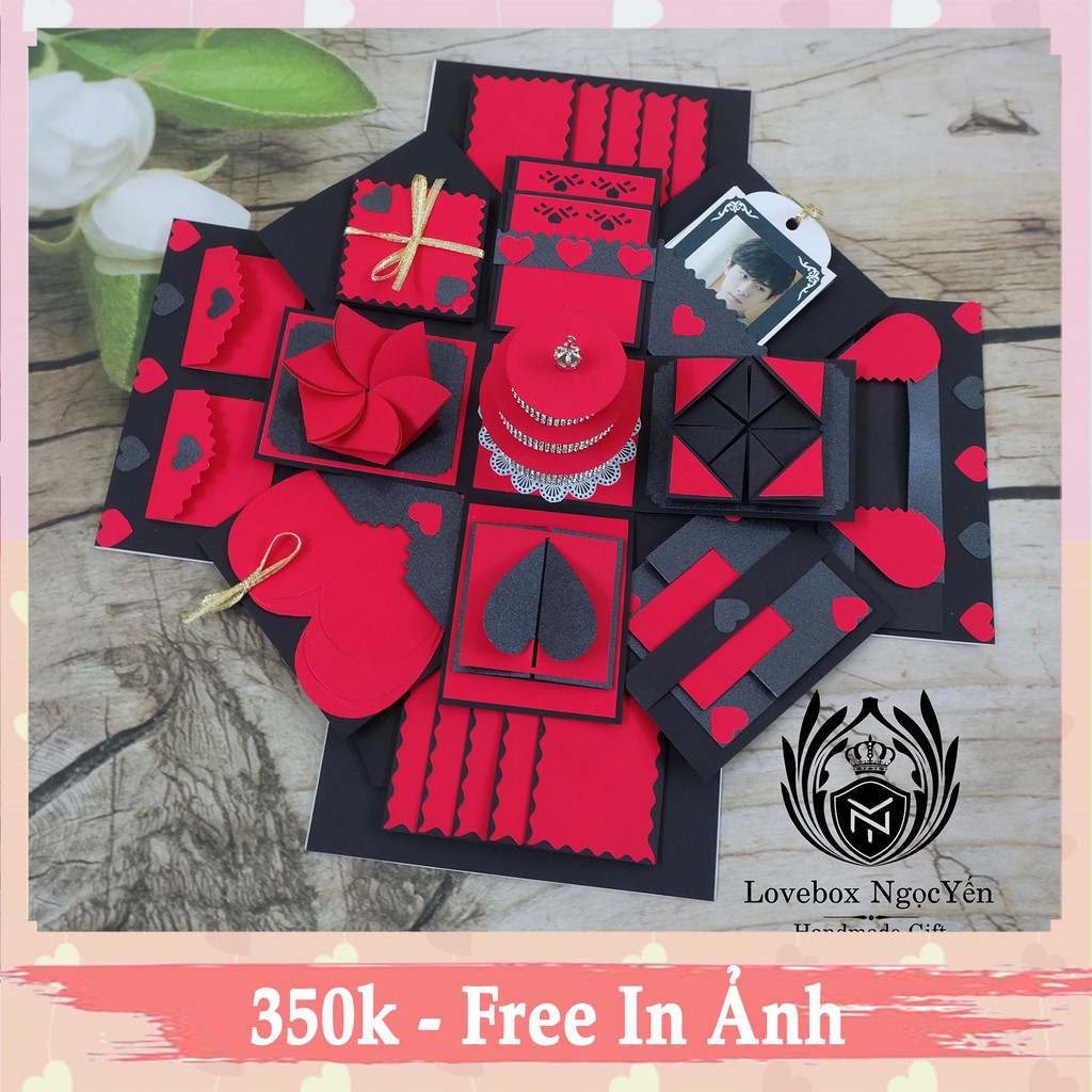 [ FREE SHIP] Hộp quà LOVE BOX L13