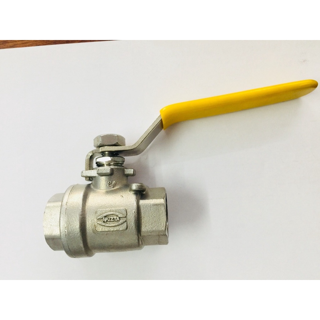 Van Bi Inox 304, Phi 21,27,34,42,49,60 -Nối Ren Kiểu 2 Thân- Hàng xịn