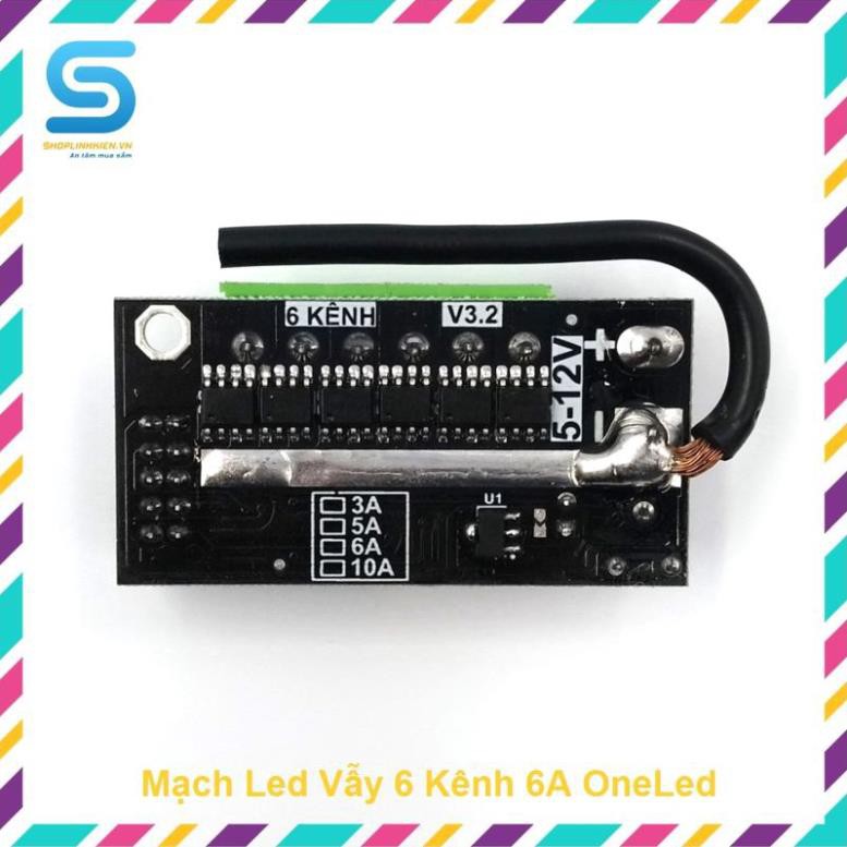 Mạch Led Vẫy 6 Kênh 6A OneLed