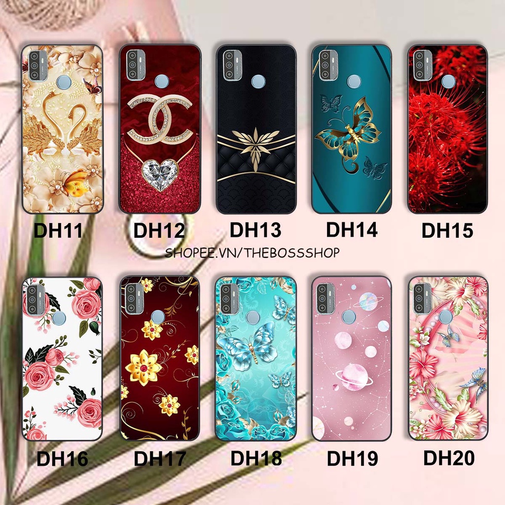 Ốp lưng Oppo A53 in hình hoa xinh xắn, hiện đại , thời trang ,phong cách