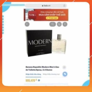 Nước Hoa Banana Republic Modern 100ml cho nam