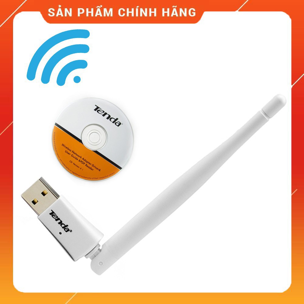 USB thu Wifi Tenda W311Ma Chính hãng (Có anten, 150Mbps) hàng chính hãng bảo hành 3 năm 1 đổi 1