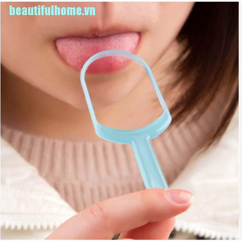 Dụng Cụ Vệ Sinh Lưỡi Chăm Sóc Răng Miệng Bằng Nhựa