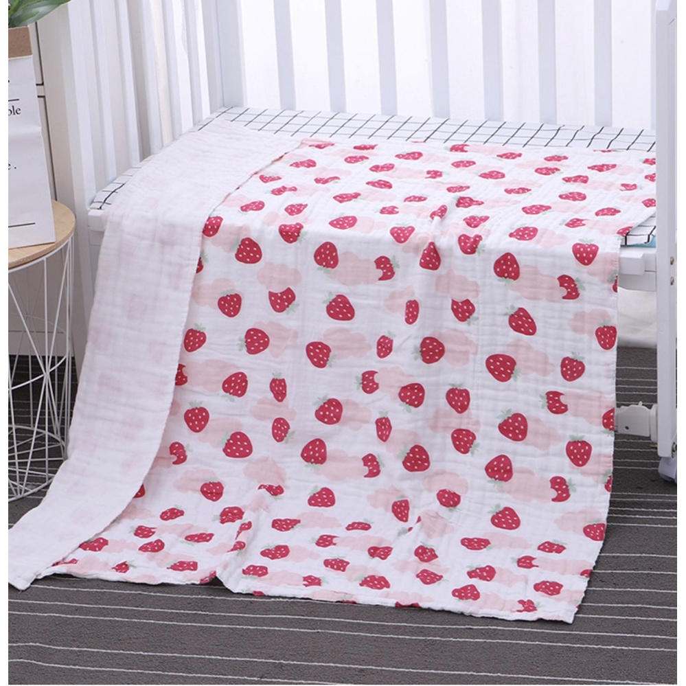 KHĂN TẮM XÔ XUẤT NHẬT 6 LỚP SIÊU MỀM CHO BÉ (CÓ THỂ LÀM CHĂN ĐẮP) THỊ NHÍM STORE