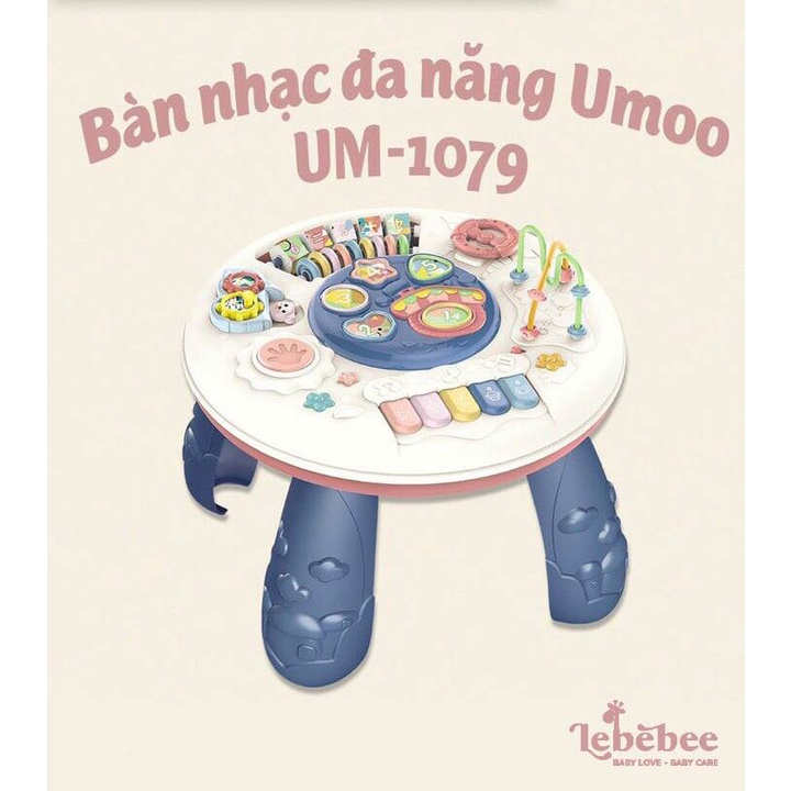 Bàn nhạc đa năng cho bé Umoo - kích thích sự phát triển toàn diện về thể chất và trí não cho bé