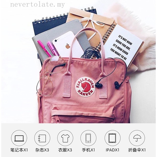 Balo Fjallraven Kanken Chống Thấm Nước Thời Trang Unisex