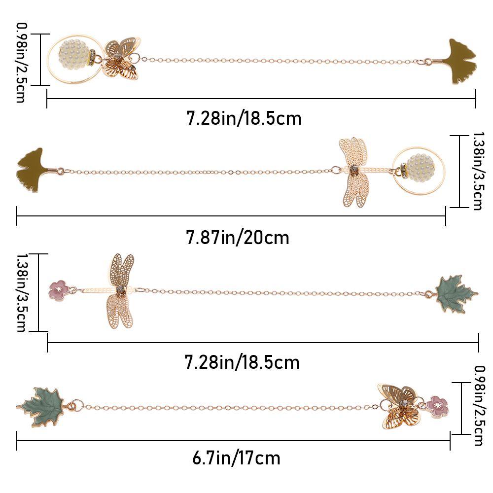 Giá Đỡ Bookmark Bằng Hợp Kim Hình Chuồn Chuồn Độc Đáo