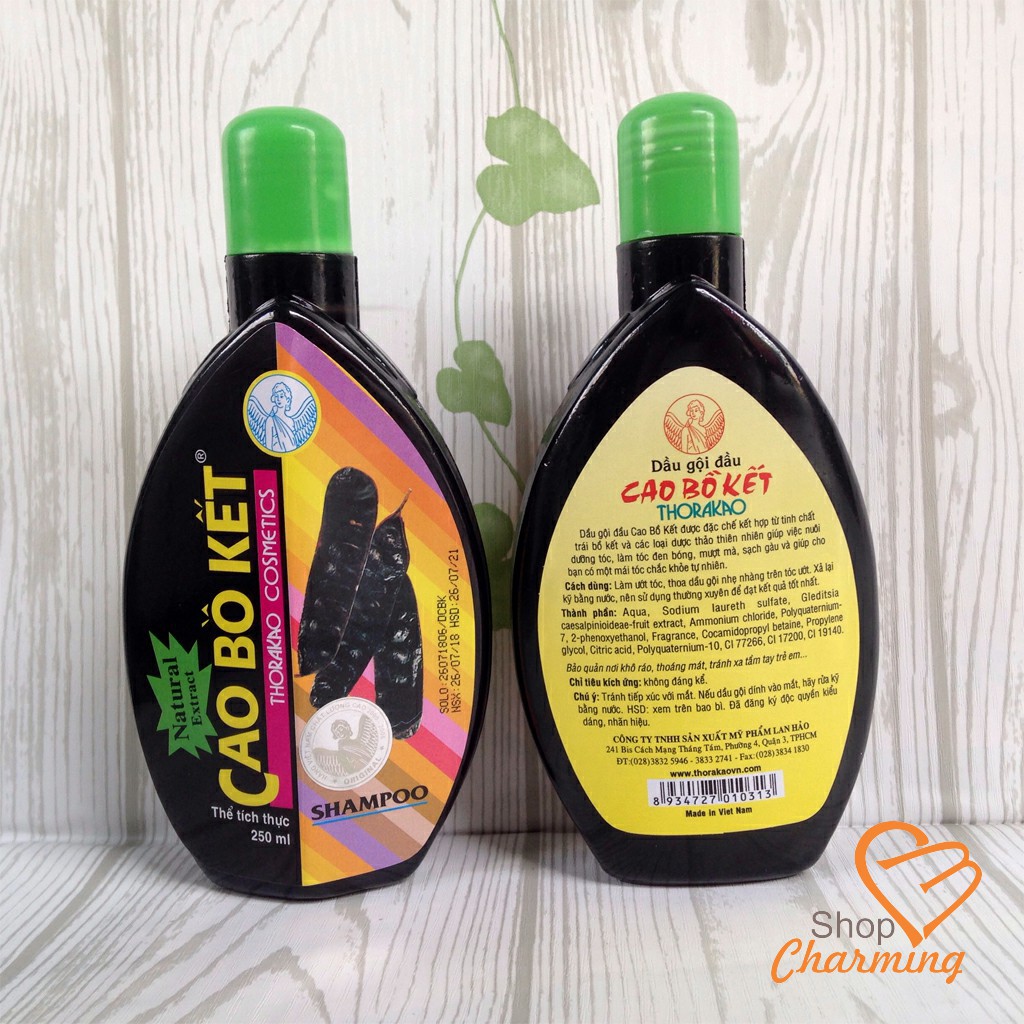 Dầu Gội Cao Bồ Kết 250ml Thorakao