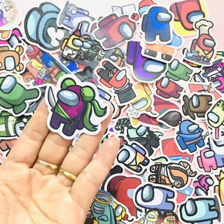 Sticker/ hình dán Game Among Us (Bộ 10-50 sticker)