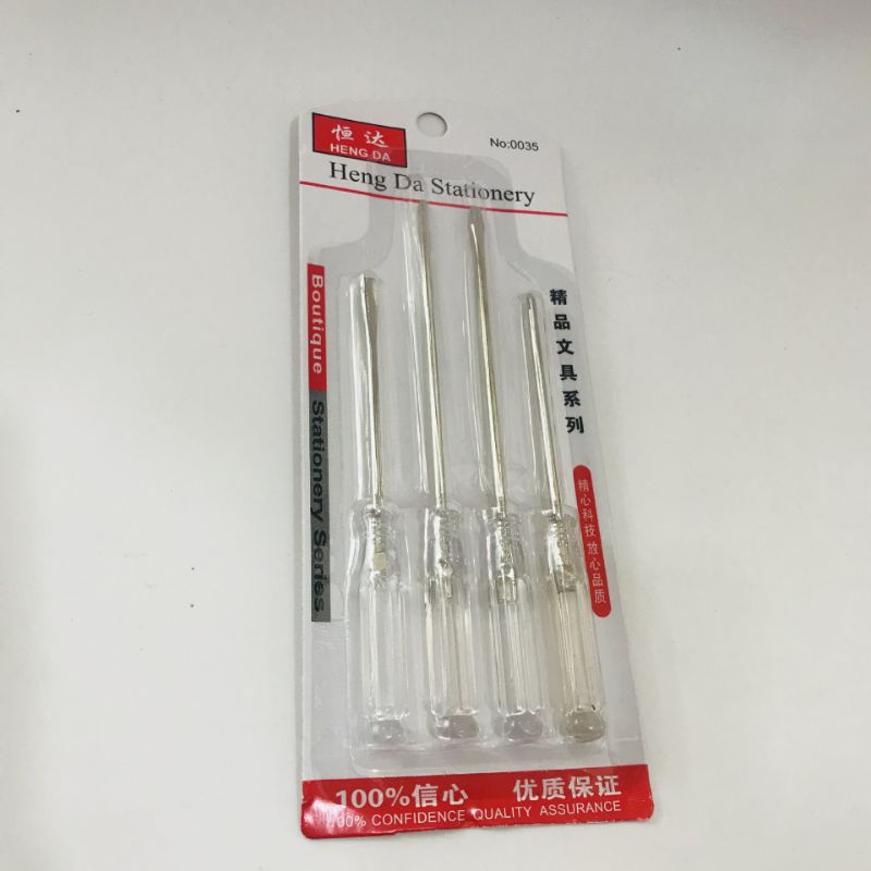 Bộ 4 tua vít Heng Da Stationery,,,,,