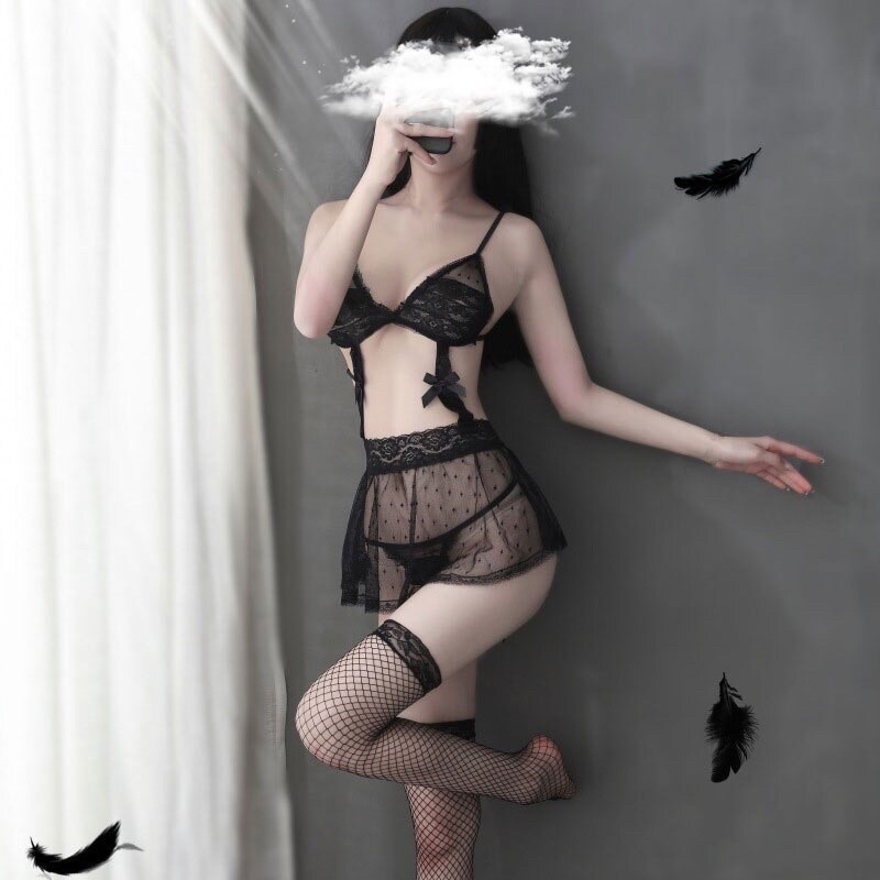 Set Váy Ngủ Xinh Gợi Cảm. SHIP HỎA TỐC TPHCM. Đồ Ngủ Cosplay Sexy. ThaoBonita T072 | BigBuy360 - bigbuy360.vn