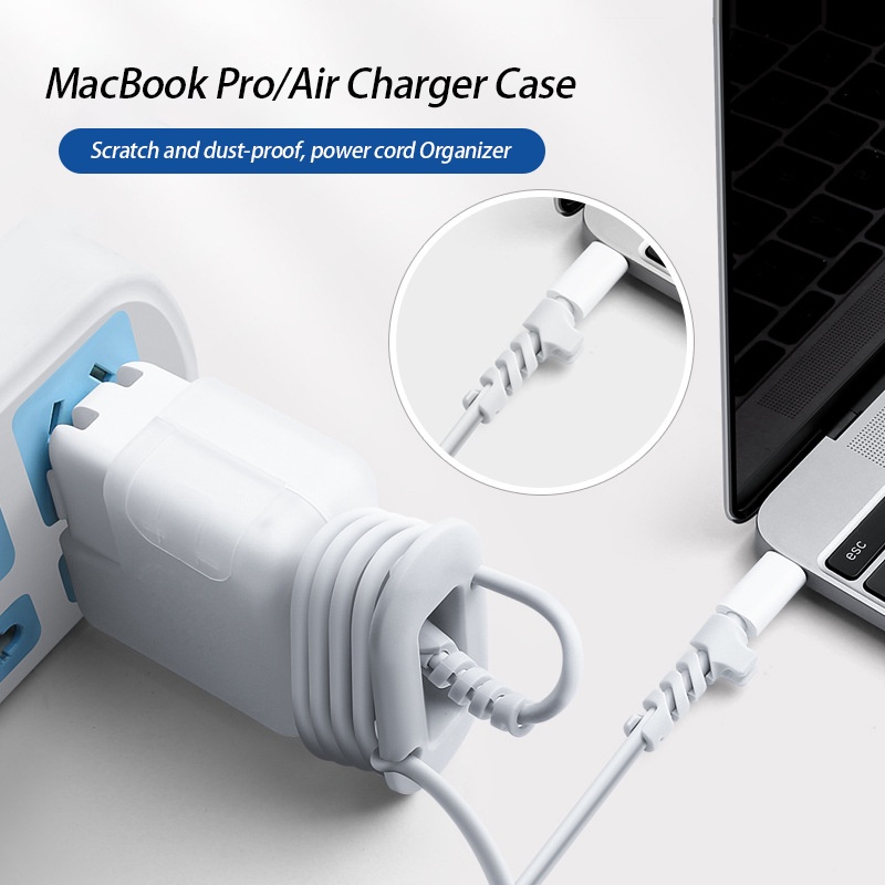 Bảo Vệ Ốp Điện Thoại Chống Sốc Cho MacBook Pro 14 67W A2442 Pro 16 96W A2485 M1 Pro Max 2020 Air 13 Pro 13 15 16 inch 60W 87W 85W 96W