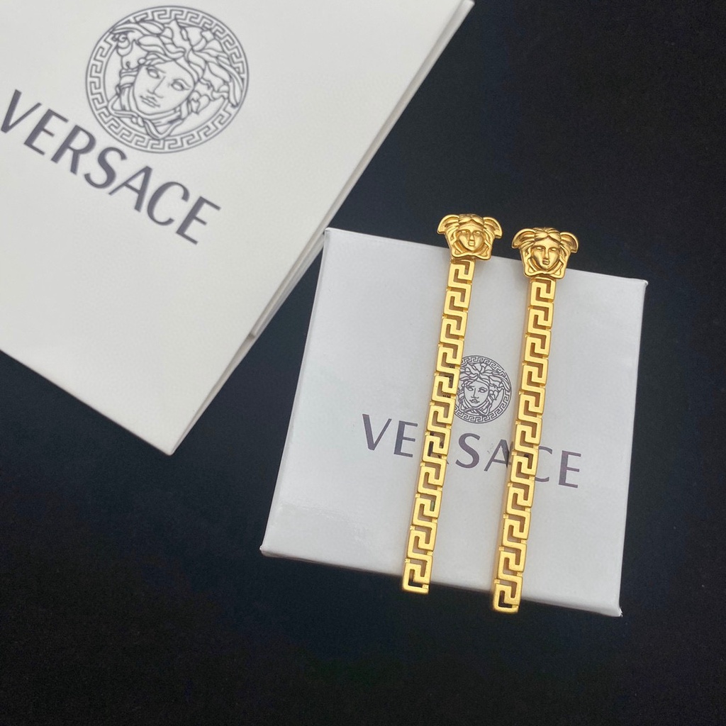Versace bông tai khuên tai phụ kiện nữ hoa tai