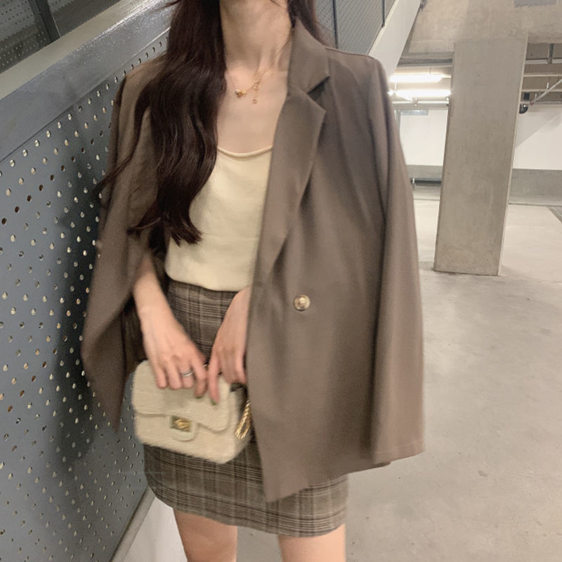 Áo Blazer Korean New Loose Fashion Long Sleeve Coat Suit Women