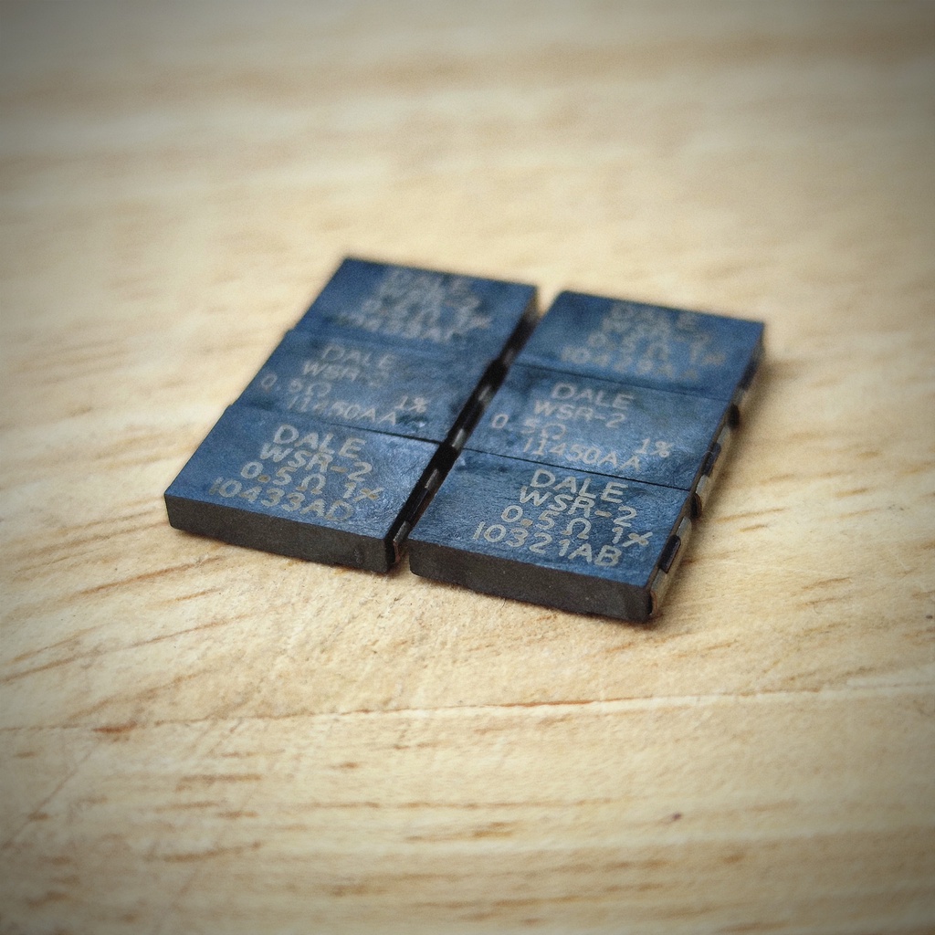 Trở vishay Dale WSR-2 0.5R