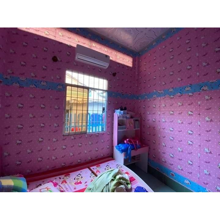 [70cm x 77cm- dày 5mm] XỐP DÁN TƯỜNG HOẠT HÌNH DORAEMOM, HELLOKITTY