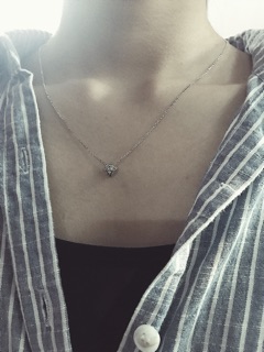 Dây chuyền, vòng cổ bạc 925 tiny diamond