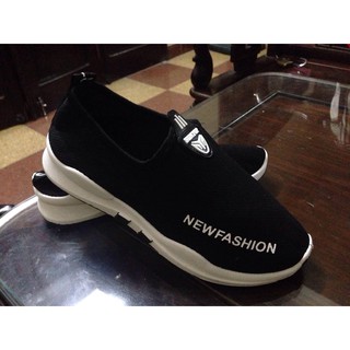 Giày lười thể thao slip on nữ siêu rẻ
