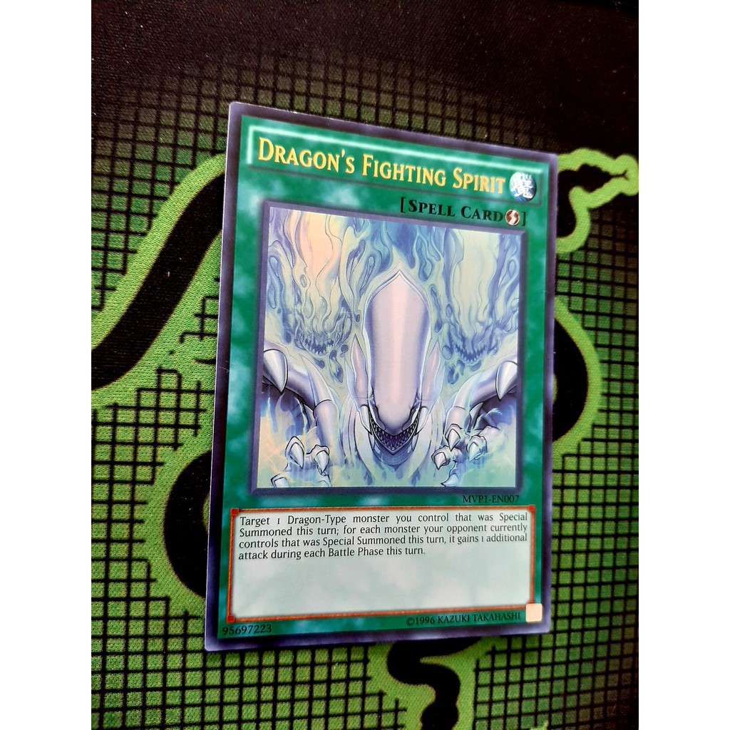 Thẻ Bài Mint90 Yugioh Spell Dragon's Fighting Spirit - Ultra