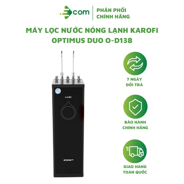 Máy lọc nước nóng lạnh KAROFI Optimus DUO O-D138 (New 2021)