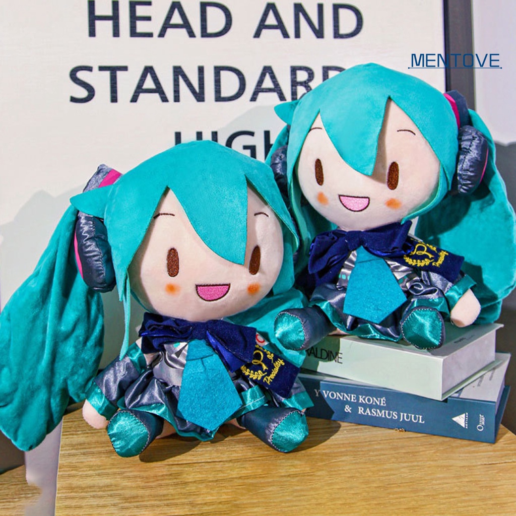 Thú Nhồi Bông Hình Ca Sĩ Ảo Hatsune Miku 32cm Dễ Thương