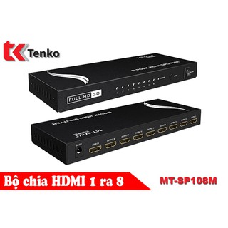 Bộ Chia HDMI 1 Ra 8 Cổng Chính Hãng MT-SP108M - Full HD