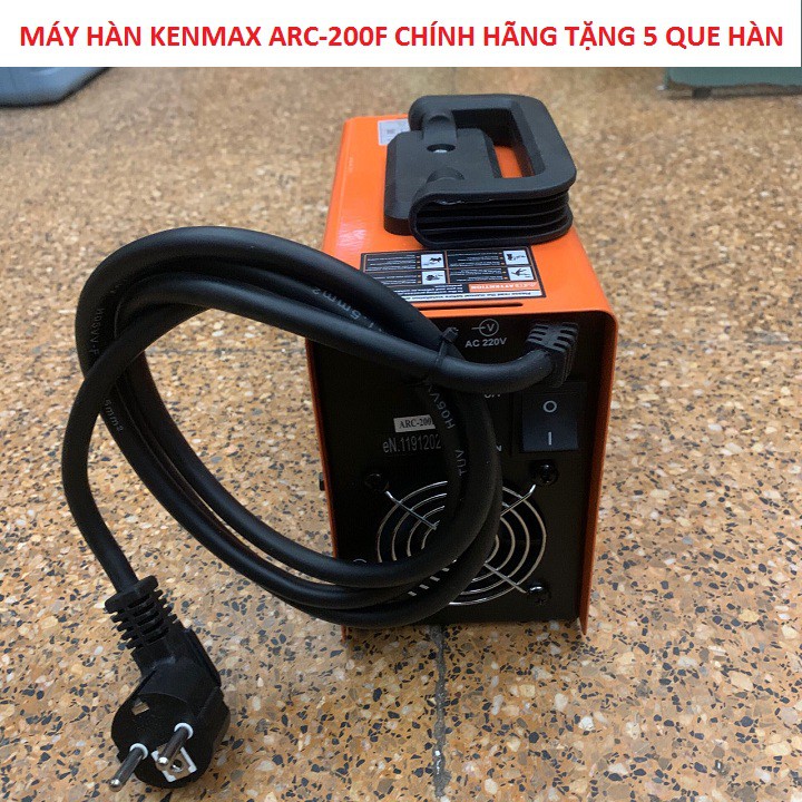 Máy Hàn Điện Tử Mini inverter KENMAX ARC-200F Và KENMAX ARC-200N Đầy Đủ Phụ Kiện Tặng 5 Que Hàn 2020