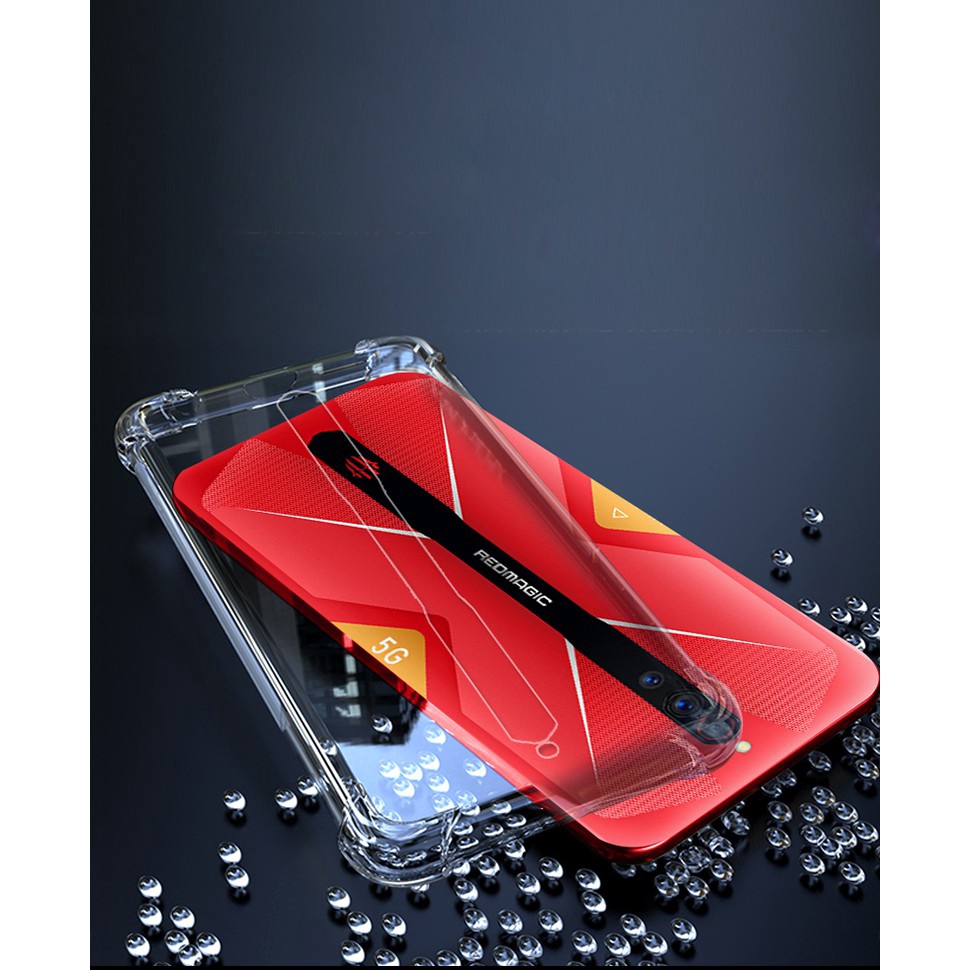 Ốp điện thoại TPU silicon mềm có đệm khí chống sốc dành cho ZTE Nubia Red Magic 5G/redmagic 5g