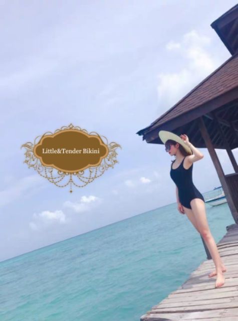 [Kèm ảnh khách] Bộ swimsuit lưng xẻ V khoe kéo lưng trần nóng bỏng