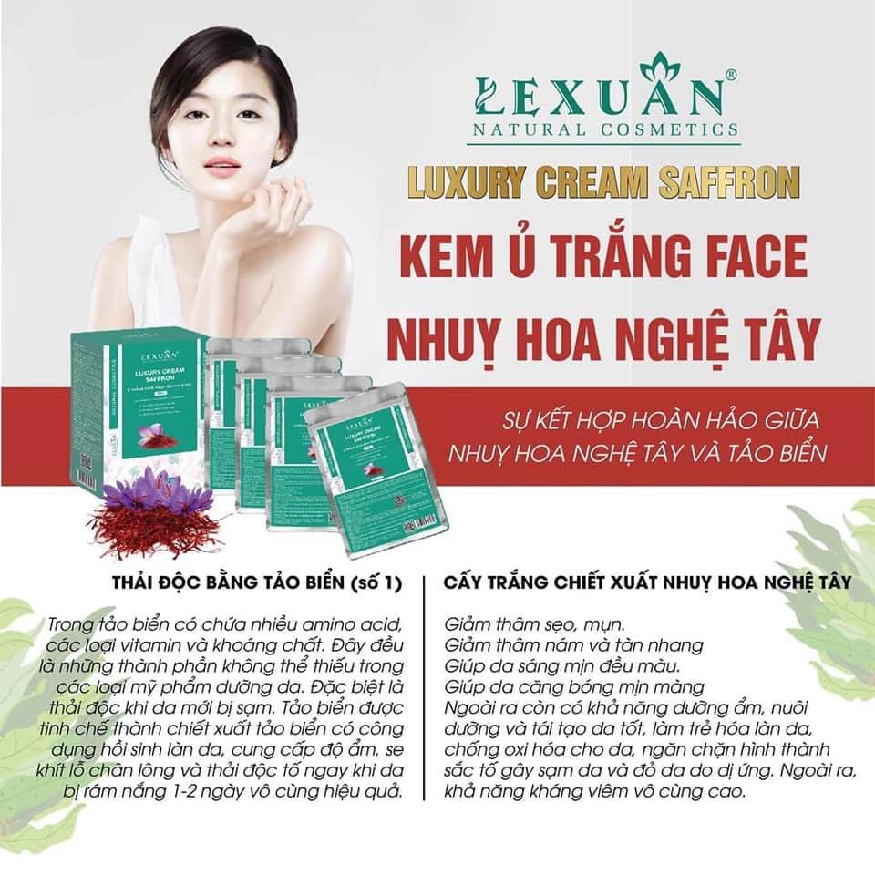 Ủ Trắng Face Nhụy Hoa Nghệ Tây | BigBuy360 - bigbuy360.vn