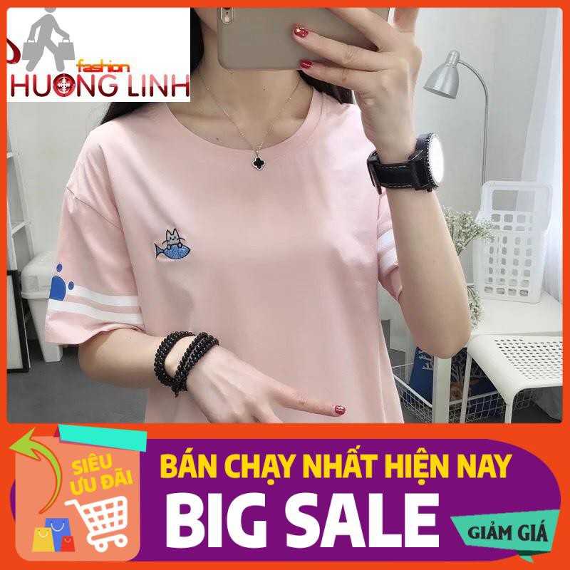 Áo thun nữ tay lỡ - T shirt for woman made in Viet Nam - Thời Trang Phương Ling - Bảo hành 7 ngày - ms 45 💯