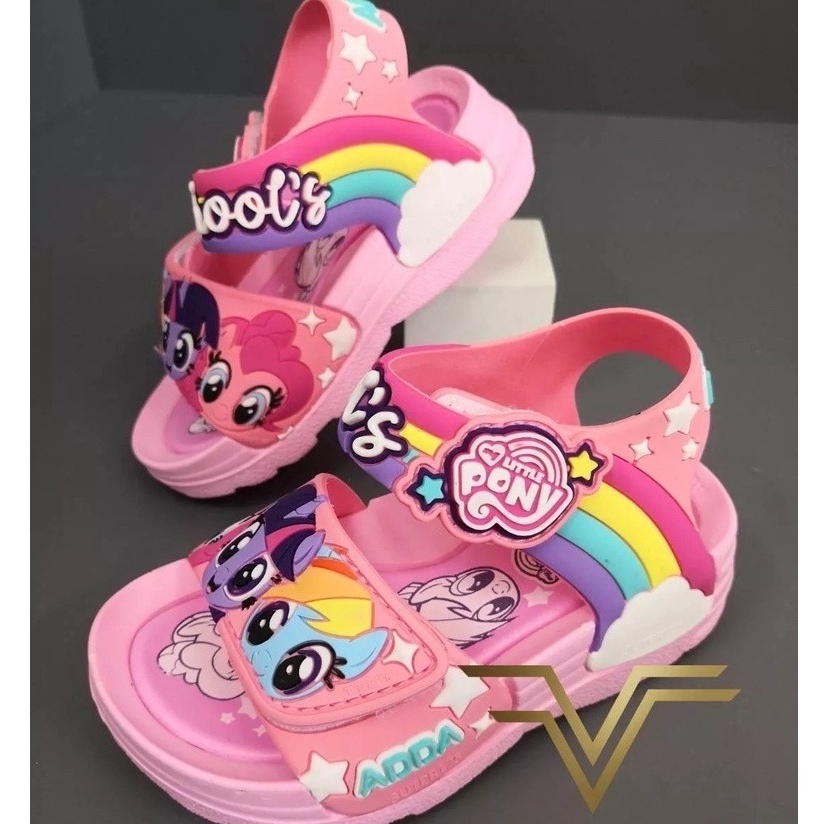 Giày Sandal Bé Gái Thái Lan Ngựa Pony ADDA 32E12