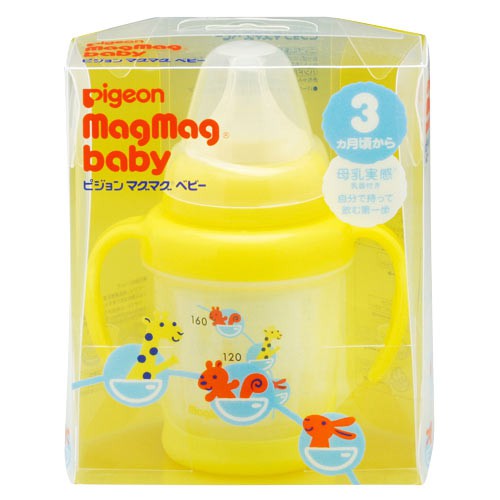 Bình tập uống Pigeon 160ml cho bé 3 tháng