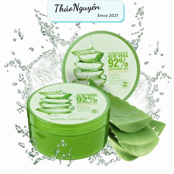 Gel Nha Đam Lô Hội Nature Republic 92% - Chính hãng 100% Hàn Quốc