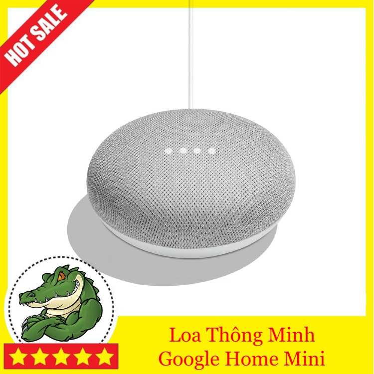 Loa thông minh Google Home Mini tích hợp trợ lý ảo Google Assistant