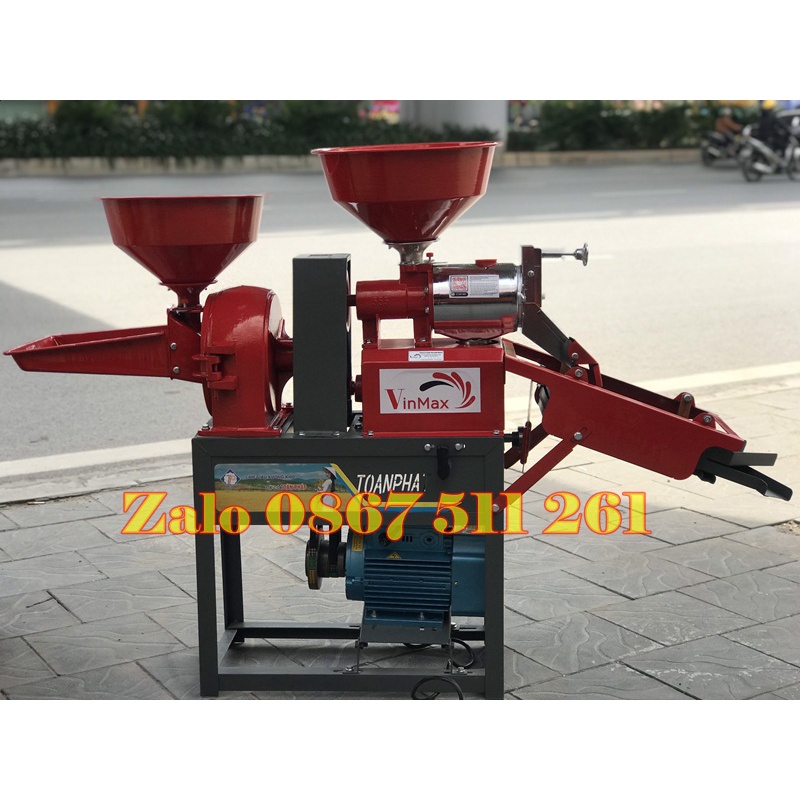 Máy chà gạo mini gia đình giá rẻ tại Bắc Giang