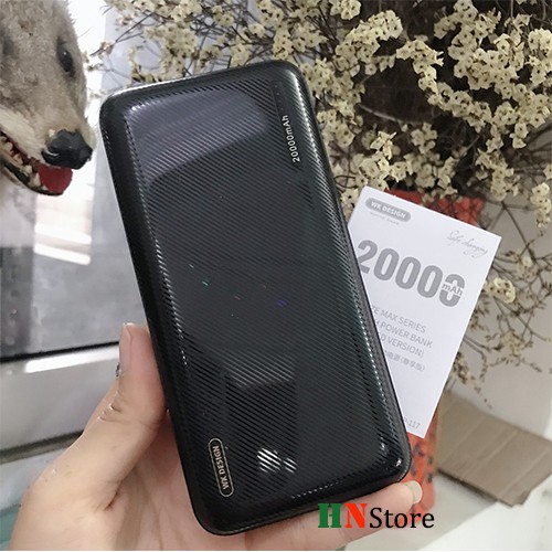 Sạc Dự Phòng [CHÍNH HÃNG] WK WP - 117 20000mAh cực bền &amp; ổn định